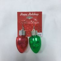 Wholesale Jewelry Cartoon Style Solid Color Plastic Drop Earrings main image 5