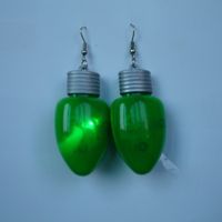 Wholesale Jewelry Cartoon Style Solid Color Plastic Drop Earrings sku image 3
