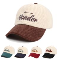 Women's Classic Style Letter Embroidery Flat Eaves Baseball Cap main image 4