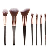 Simple Champagne Color Makeup Brush Set Beauty Tools 10pcs Wholesale sku image 1