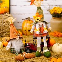 Thanksgiving Classic Style Color Block Cloth Polyester Holiday Decorative Props main image 5