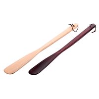 Solid Color Shoe Accessories Wood Winter Summer Spring Shoehorn main image 3