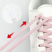 أربطة أحذية جديدة بسيطة ومبتكرة مرنة خالية من التعادل كسول main image 3