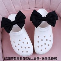 Bow Knot Shoe Accessories Cloth Slippers Summer Shoe Buckle sku image 6