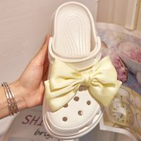 Bow Knot Shoe Accessories Cloth Slippers Summer Shoe Buckle main image 3