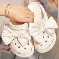 Bow Knot Shoe Accessories Cloth Slippers Summer Shoe Buckle main image 2
