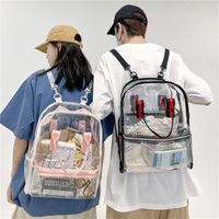 Waterproof Solid Color Casual Women's Backpack main image 3