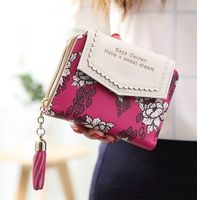 Women's Flower Pu Leather Zipper Wallets main image 2