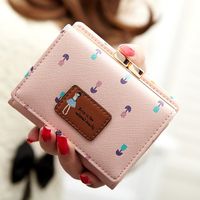 Women's Cartoon Pu Leather Hidden Buckle Wallets sku image 5