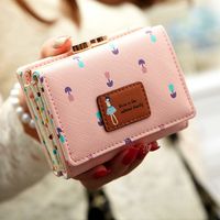 Women's Cartoon Pu Leather Hidden Buckle Wallets main image 5