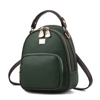 Solid Color Daily Women's Backpack sku image 4