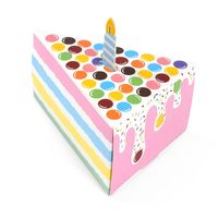 Cute Sweet Cake Paper Card Daily Festival Gift Wrapping Supplies sku image 1