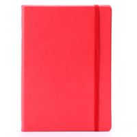1 Piece Solid Color Learning Imitation Leather Wood-free Paper Business Notebook sku image 2