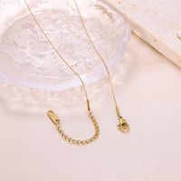 Simple Style Round Stainless Steel Plating 18k Gold Plated Charms main image 2