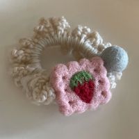 Cute Strawberry Pineapple Grape Yarn Hair Tie sku image 8
