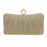 Women's Medium All Seasons Polyester Metal Solid Color Vintage Style Pillow Shape Lock Clasp Evening Bag main image 3