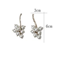 1 Pair Simple Style Glittery Plating Inlay Copper Copper Alloy Rhinestones Gold Plated Drop Earrings main image 2