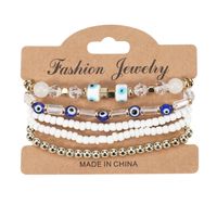 Style Classique Rond Glaçure Colorée Par Perle De Gros Bracelets sku image 1