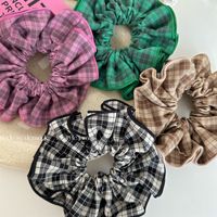 Simple Style Color Block Cloth Hair Tie main image 1