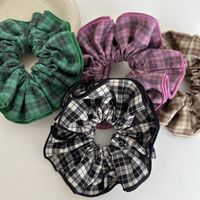 Simple Style Color Block Cloth Hair Tie main image 4