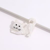 Simple Style Cat Arylic Plating Unisex Brooches main image 5