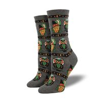 Unisexe Style De Bande Dessinée Dessin Animé Coton Crew Socks Une Paire sku image 9