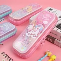 Unicorn Mermaid Tpu Class Learning Cute Pencil Case main image 1