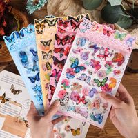 1 Piece Flower Butterfly Learning Pvc Cute Stickers main image 5