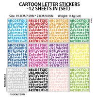 1 Piece Letter Learning Pet Cute Stickers sku image 3