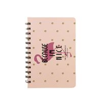 1 Piece Letter Flamingo Class Learning Kraft Paper Cute Notebook main image 3