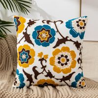 Elegant Flower Canvas Pillow Cases sku image 2