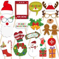 Christmas Cute Streetwear Christmas Hat Christmas Socks Snowman Paper Party Photography Props main image 5