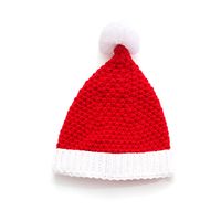 Children Unisex Unisex Original Design Christmas Hat Eaveless Wool Cap sku image 1