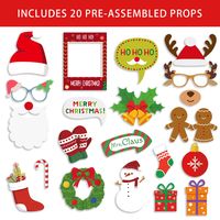 Christmas Cute Streetwear Christmas Hat Christmas Socks Snowman Paper Party Photography Props main image 4