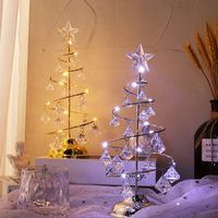 Christmas Elegant Sweet Christmas Tree Arylic Home Festival Ornaments Lightings main image 4