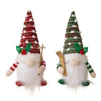 Weihnachten Klassischer Stil Farbblock Kunststoff Tuch Polyester Ferien Täglich Dekorative Requisiten main image 4