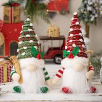 Weihnachten Klassischer Stil Farbblock Kunststoff Tuch Polyester Ferien Täglich Dekorative Requisiten main image 2