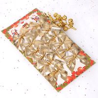 Weihnachten Einfacher Stil Bogenknoten Tuch Ferien Täglich Dekorative Requisiten sku image 2
