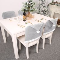 Christmas Simple Style Color Block Nonwoven Holiday Daily Chair Cover main image 4