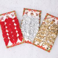 Weihnachten Einfacher Stil Bogenknoten Tuch Ferien Täglich Dekorative Requisiten main image 1