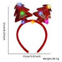 Christmas Cartoon Style Cute Bow Knot Antlers Plastic Party Festival Headband sku image 4