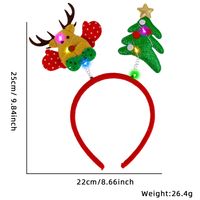 Christmas Cartoon Style Cute Bow Knot Antlers Plastic Party Festival Headband sku image 12