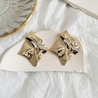 1 Pair Simple Style Irregular Plating Ferroalloy White Gold Plated Gold Plated Ear Cuffs main image 3