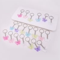 Simple Style Butterfly Resin Keychain main image 1