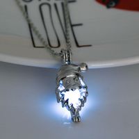 Halloween Luminous Pterodactyl Pendant Punk Style Necklace Wholesale Jewelry Nihaojewelry sku image 15