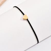 IG Style Modern Style Classic Style Heart Shape 304 Stainless Steel 14K Gold Plated Bracelets In Bulk main image 6