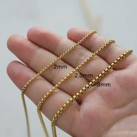 Simple Style Geometric Stainless Steel Plating None 18K Gold Plated Jewelry Accessories main image 6