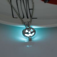 Halloween Luminous Pterodactyl Pendant Punk Style Necklace Wholesale Jewelry Nihaojewelry sku image 6