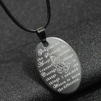 Hip-hop Guitar Skull Stainless Steel Men's Pendant Necklace main image 3