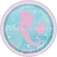 Birthday Mermaid Paper Party Tableware sku image 15